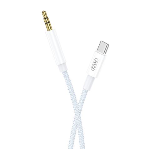 Cabo XO USB-C a MiniJack 3.5mm 1m Branco 1